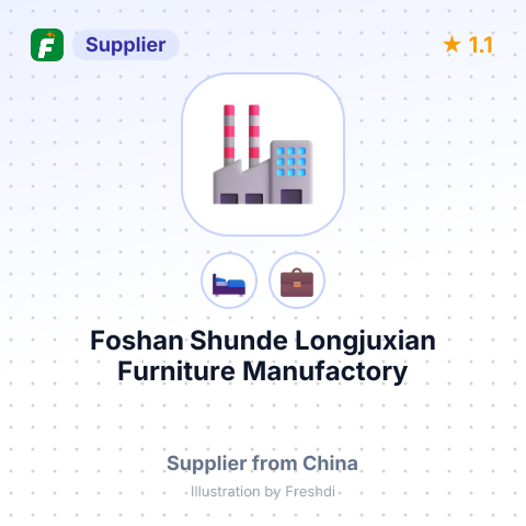 Foshan Shunde Longjuxian Furniture Manufactory – summary card, no photo uploaded yet