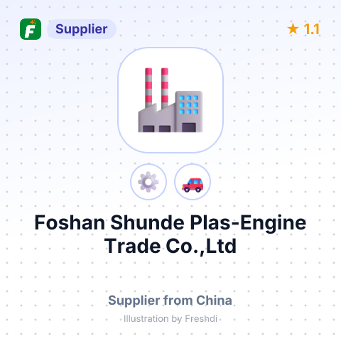 Foshan Shunde Plas-Engine Trade Co.,Ltd – summary card, no photo uploaded yet