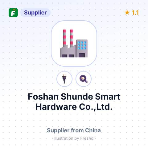 Foshan Shunde Smart Hardware Co.,Ltd. – summary card, no photo uploaded yet