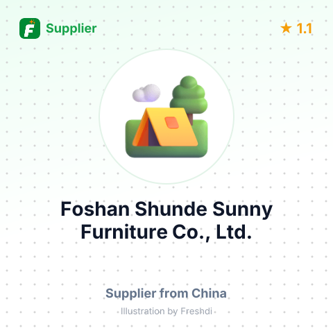 Foshan Shunde Sunny Furniture Co., Ltd. – summary card, no photo uploaded yet
