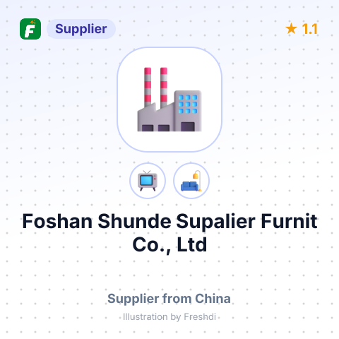 Foshan Shunde Supalier Furnit Co., Ltd – summary card, no photo uploaded yet
