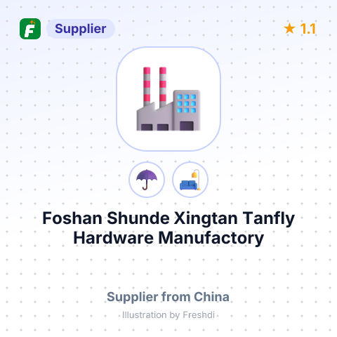 Foshan Shunde Xingtan Tanfly Hardware Manufactory – summary card, no photo uploaded yet