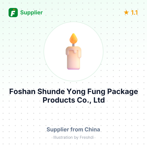 Foshan Shunde Yong Fung Package Products Co., Ltd – summary card, no photo uploaded yet