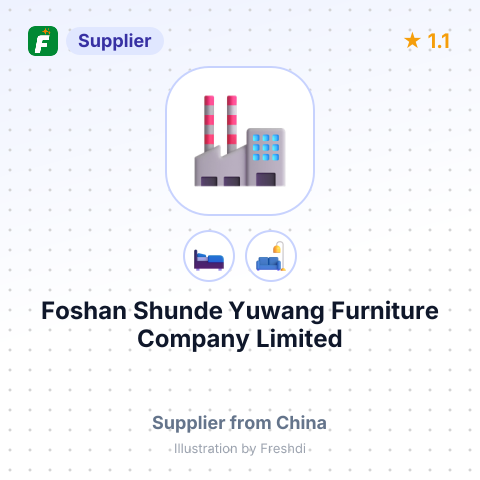 Foshan Shunde Yuwang Furniture Company Limited – summary card, no photo uploaded yet