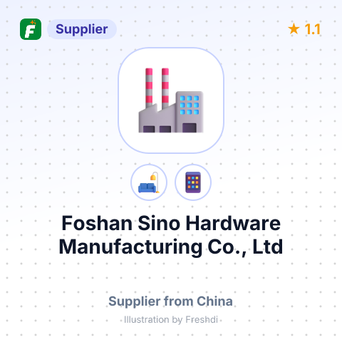 Foshan Sino Hardware Manufacturing Co., Ltd – summary card, no photo uploaded yet