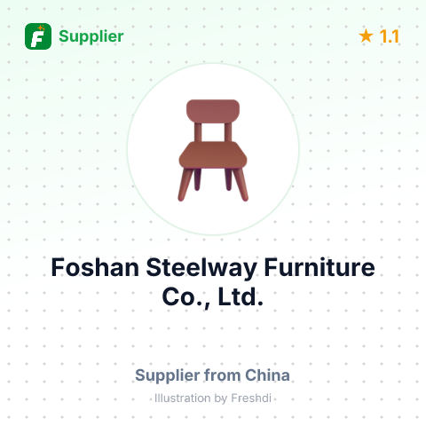 Foshan Steelway Furniture Co., Ltd. – summary card, no photo uploaded yet