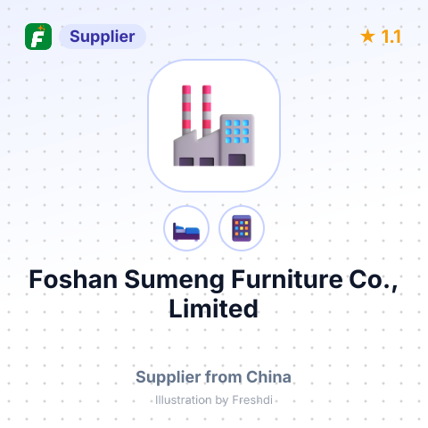 Foshan Sumeng Furniture Co., Limited – summary card, no photo uploaded yet