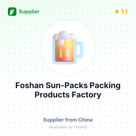 Foshan Sun-Packs Packing Products Factory – summary card, no photo uploaded yet