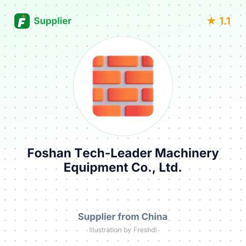 Foshan Tech-Leader Machinery Equipment Co., Ltd. – summary card, no photo uploaded yet