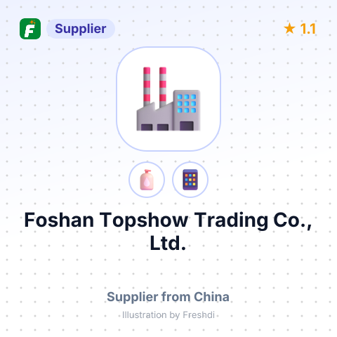 Foshan Topshow Trading Co., Ltd. – summary card, no photo uploaded yet