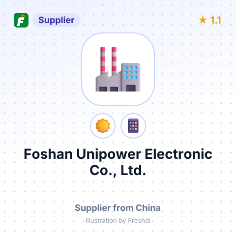 Foshan Unipower Electronic Co., Ltd. – summary card, no photo uploaded yet