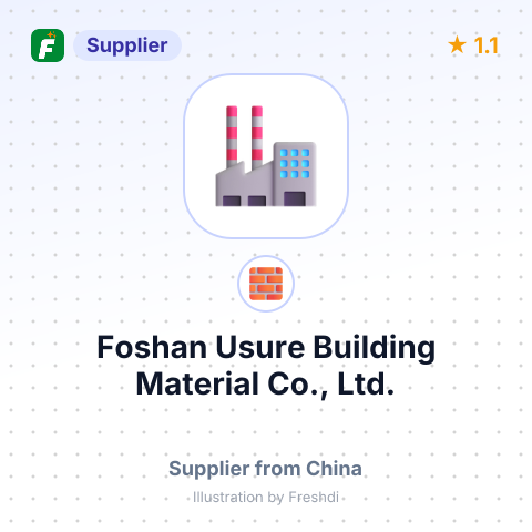 Foshan Usure Building Material Co., Ltd. – summary card, no photo uploaded yet