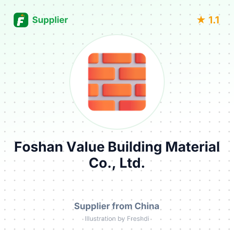 Foshan Value Building Material Co., Ltd. – summary card, no photo uploaded yet