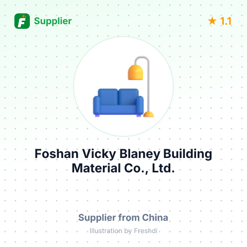 Foshan Vicky Blaney Building Material Co., Ltd. – summary card, no photo uploaded yet