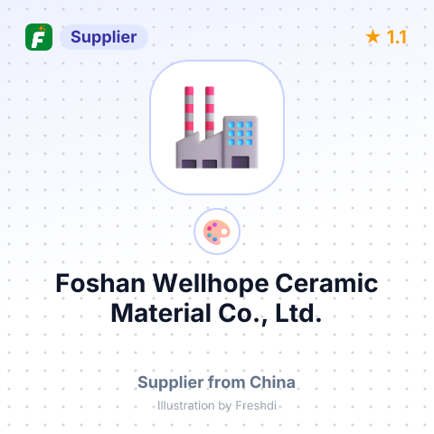 Foshan Wellhope Ceramic Material Co., Ltd. – summary card, no photo uploaded yet