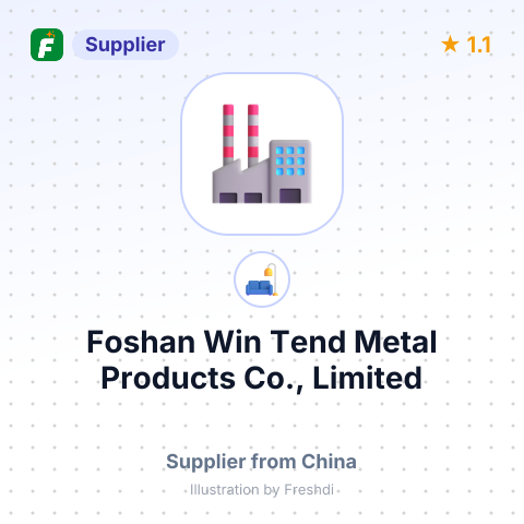 Foshan Win Tend Metal Products Co., Limited – summary card, no photo uploaded yet