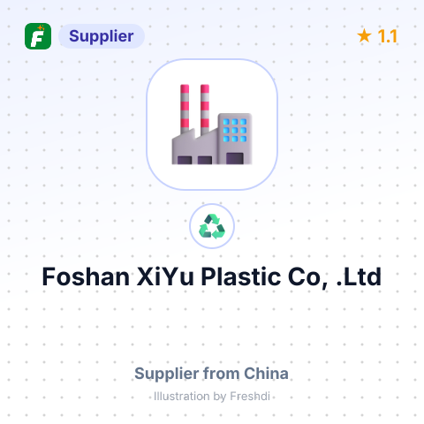 Foshan XiYu Plastic Co, .Ltd – summary card, no photo uploaded yet