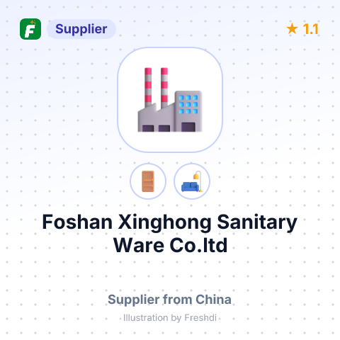 Foshan Xinghong Sanitary Ware Co.ltd – summary card, no photo uploaded yet