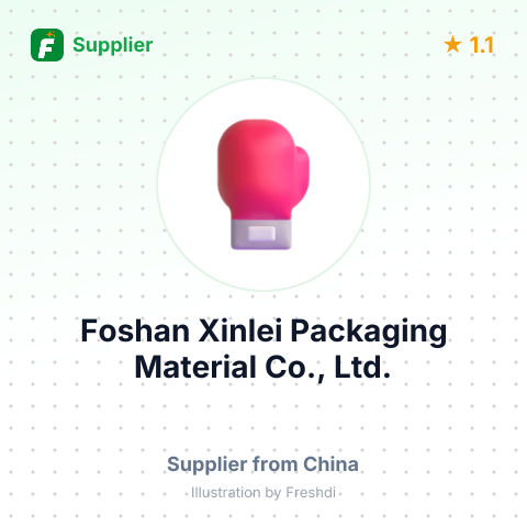 Foshan Xinlei Packaging Material Co., Ltd. – summary card, no photo uploaded yet