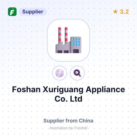 Foshan Xuriguang Appliance Co., Ltd – summary card, no photo uploaded yet