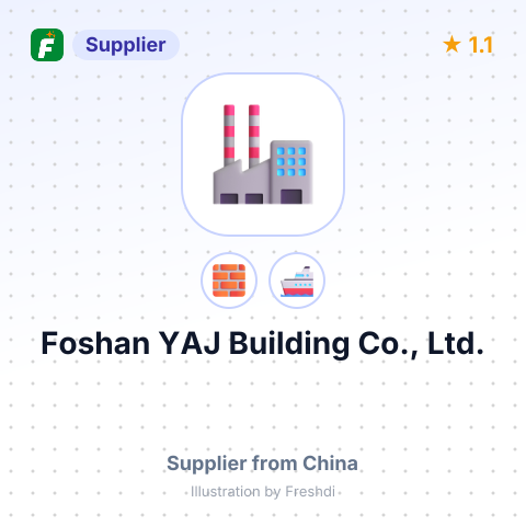 Foshan YAJ Building Co., Ltd. – summary card, no photo uploaded yet
