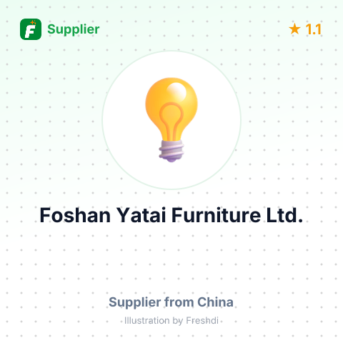 Foshan Yatai Furniture Ltd. – summary card, no photo uploaded yet