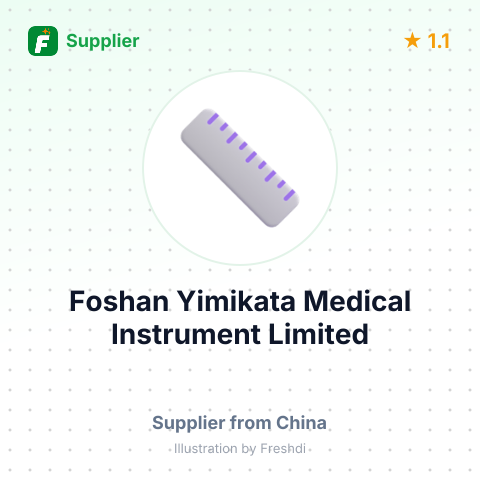 Foshan Yimikata Medical Instrument Limited – summary card, no photo uploaded yet