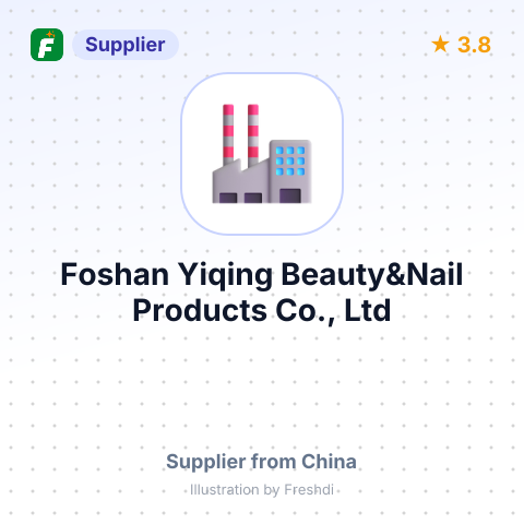 Foshan Yiqing Beauty&Nail Products Co., Ltd – summary card, no photo uploaded yet