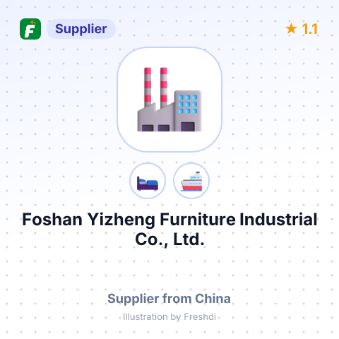 Foshan Yizheng Furniture Industrial Co., Ltd. – summary card, no photo uploaded yet