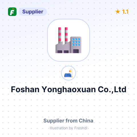 Foshan Yonghaoxuan Co.,Ltd – summary card, no photo uploaded yet