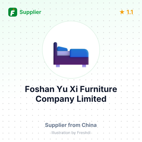 Foshan Yu Xi Furniture Company Limited – summary card, no photo uploaded yet