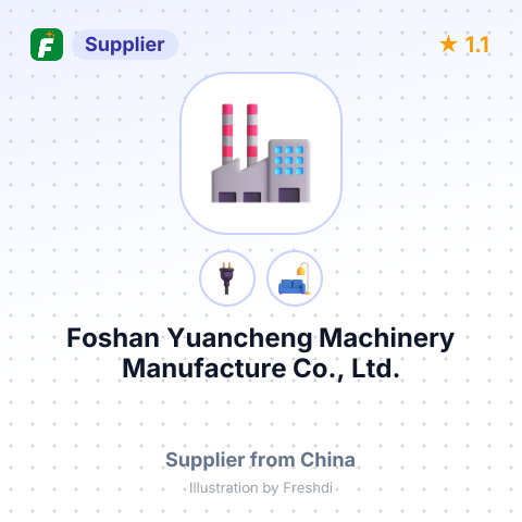 Foshan Yuancheng Machinery Manufacture Co., Ltd. – summary card, no photo uploaded yet