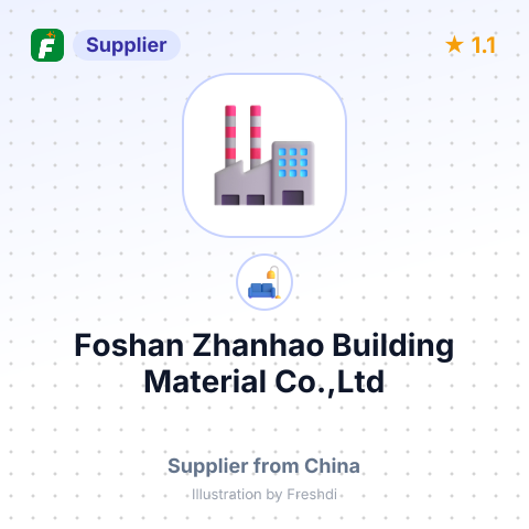 Foshan Zhanhao Building Material Co.,Ltd – summary card, no photo uploaded yet