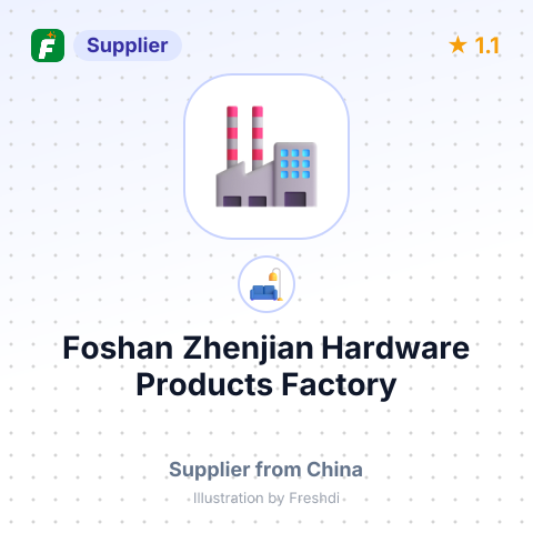 Foshan Zhenjian Hardware Products Factory – summary card, no photo uploaded yet