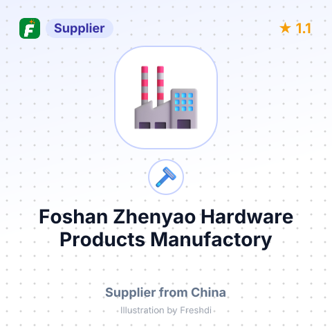 Foshan Zhenyao Hardware Products Manufactory – summary card, no photo uploaded yet