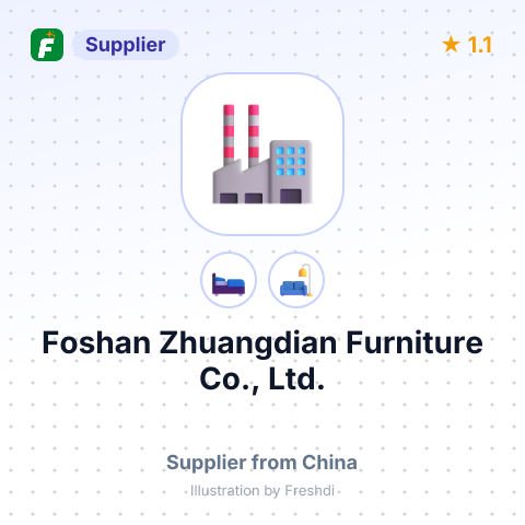 Foshan Zhuangdian Furniture Co., Ltd. – summary card, no photo uploaded yet