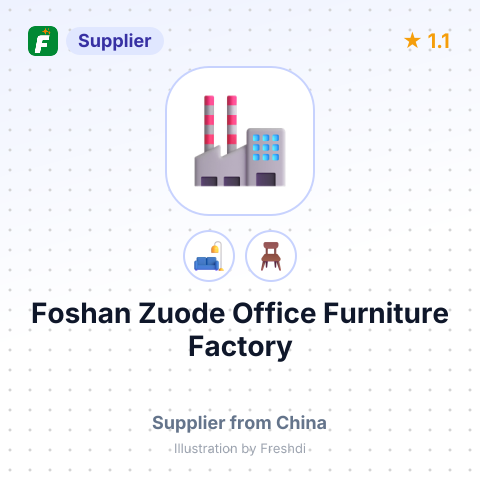 Foshan Zuode Office Furniture Factory – summary card, no photo uploaded yet