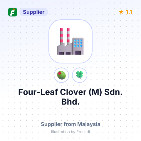 Four-Leaf Clover (M) Sdn. Bhd.  – summary card, no photo uploaded yet