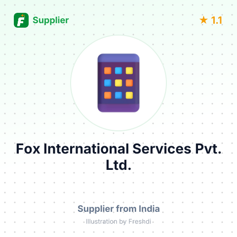 Fox International Services Pvt. Ltd.  – summary card, no photo uploaded yet