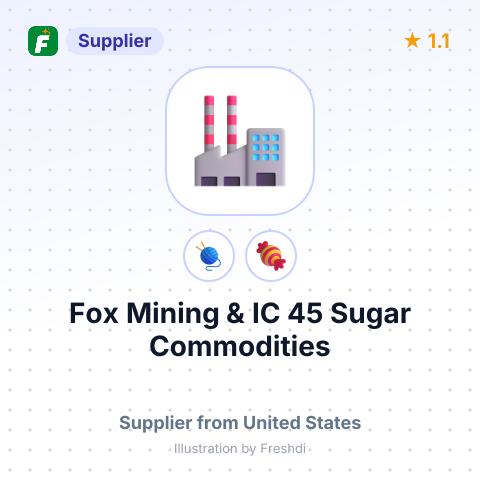 Fox Mining & IC 45 Sugar Commodities – summary card, no photo uploaded yet