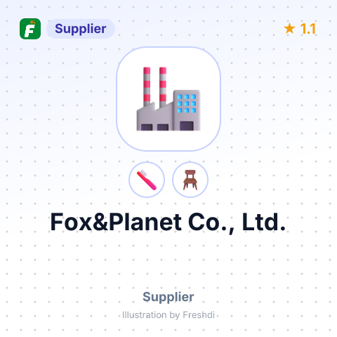 Fox&Planet Co., Ltd. – summary card, no photo uploaded yet