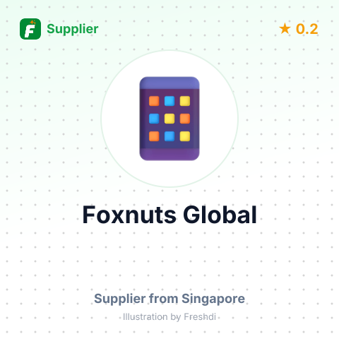 Foxnuts Global – summary card, no photo uploaded yet