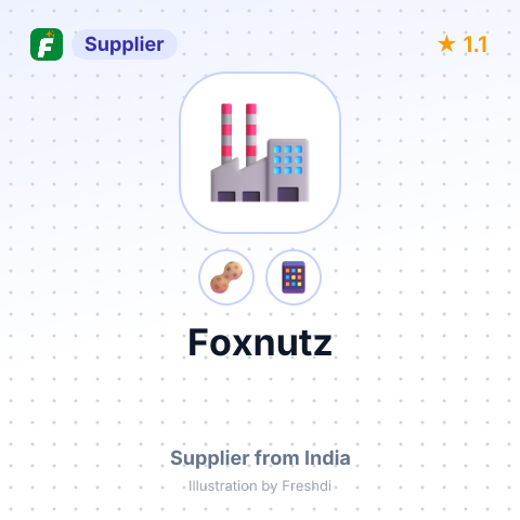Foxnutz  – summary card, no photo uploaded yet
