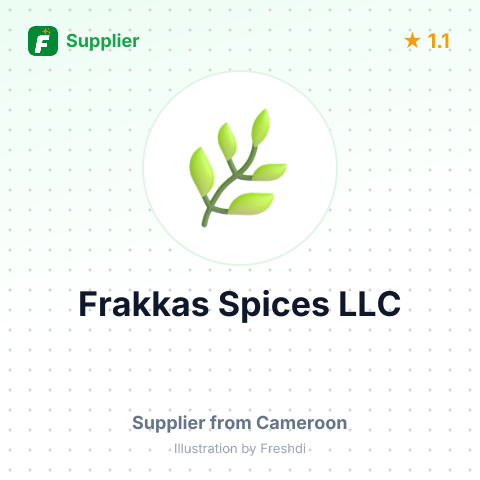 Frakkas Spices LLC – summary card, no photo uploaded yet
