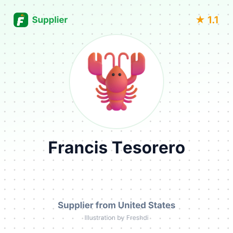 Francis Tesorero  – summary card, no photo uploaded yet