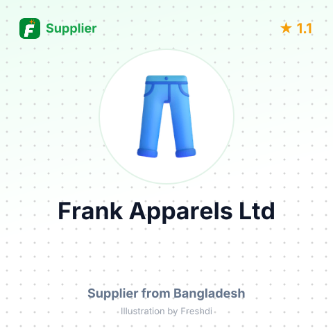 Frank Apparels Ltd – summary card, no photo uploaded yet
