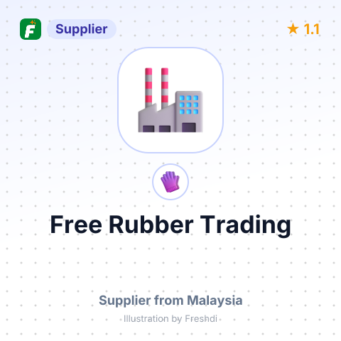Free Rubber Trading – summary card, no photo uploaded yet