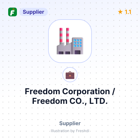 Freedom Corporation / Freedom CO., LTD. – summary card, no photo uploaded yet
