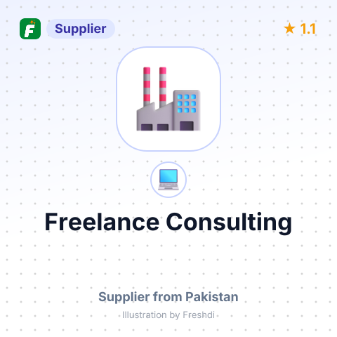 Freelance Consulting – summary card, no photo uploaded yet