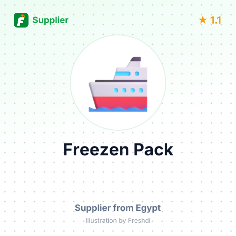 Freezen Pack  – summary card, no photo uploaded yet